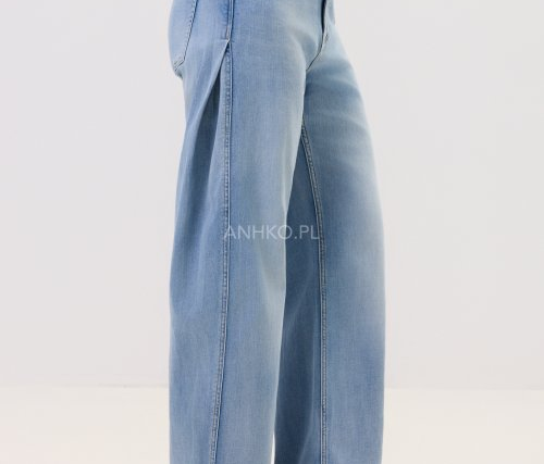 Jeansy Alive Jasny Denim