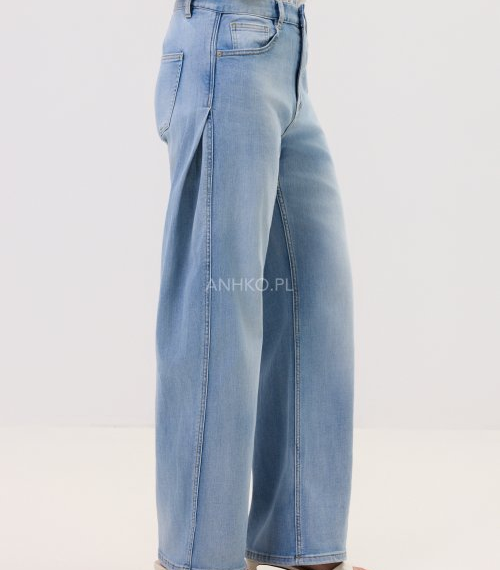 Jeansy Alive Jasny Denim